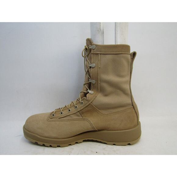 EUC Belleville Mens Sz 12.5 R Tan Suede Gore-Tex Combat Tactical Military Boots main image 4